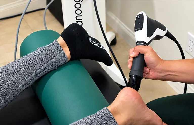 Foothill Family Chiropractic in Ontario Shockwave Therapy team