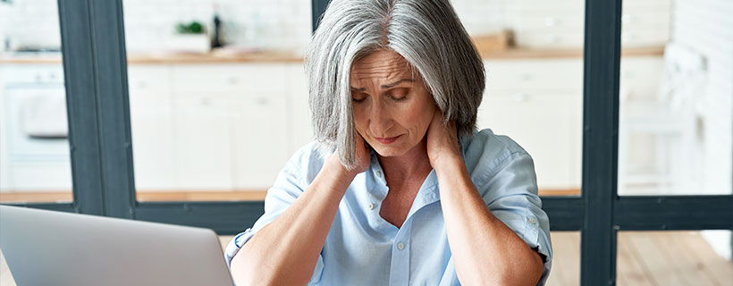 patient needing neck pain in need of shockwave therapy in Ontario